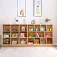 Contemporary Standard Bookshelf Wooden Natural Bookcase with Shelves Clearhalo 'Bookcases' 'furn' 'furn_bookcases' 'Furniture' 'Office Furniture' 6460152
