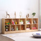 Contemporary Standard Bookshelf Wooden Natural Bookcase with Shelves Clearhalo 'Bookcases' 'furn' 'furn_bookcases' 'Furniture' 'Office Furniture' 6460157
