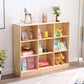 Contemporary Standard Bookshelf Wooden Natural Bookcase with Shelves 6 Clearhalo 'Bookcases' 'furn' 'furn_bookcases' 'Furniture' 'Office Furniture' 6460158