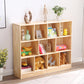 Contemporary Standard Bookshelf Wooden Natural Bookcase with Shelves 7 Shelves Clearhalo 'Bookcases' 'furn' 'furn_bookcases' 'Furniture' 'Office Furniture' 6460160