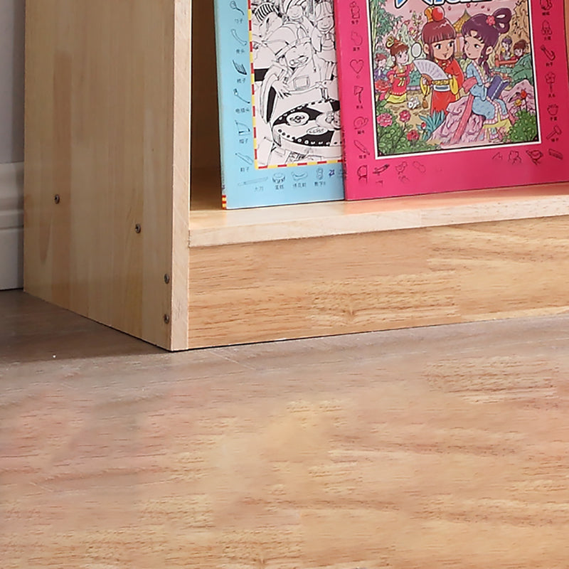 Contemporary Standard Bookshelf Wooden Natural Bookcase with Shelves Clearhalo 'Bookcases' 'furn' 'furn_bookcases' 'Furniture' 'Office Furniture' 6460163