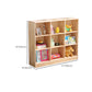 Contemporary Standard Bookshelf Wooden Natural Bookcase with Shelves Clearhalo 'Bookcases' 'furn' 'furn_bookcases' 'Furniture' 'Office Furniture' 6460170