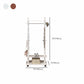 Contemporary Style Coat Hanger Solid Rubberwood Coat Rack for Bedroom