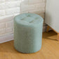 Contemporary Pouf Ottoman Fabric Upholstered Tufted Solid Color Cylinder Shape Ottoman 13"L x 13"W x 14"H Light Green 1 Piece Clearhalo 'furn' 'furn_ottomans_poufs' 'Furniture' 'Living Room Furniture' 'Ottomans & Poufs' 'ottomans_poufs' 6460510