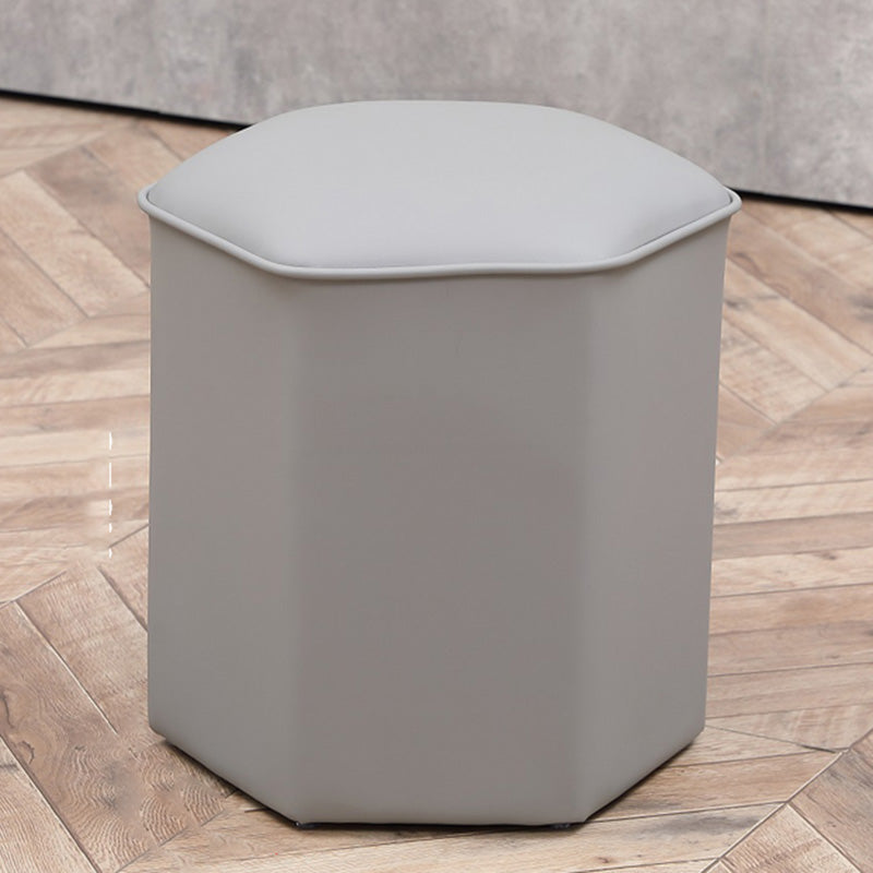 Rode moderne pouf waterbestendige specialiteiten voetkruk voor woonkamer