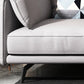 180 cm brede Scandinavische sectionele bank, lichtgrijze slaapbank