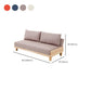 Contemporary Armless Seating with Pillows Reclining Sofa 30.7" Wide
