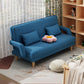 Contemporary Convertible Sofa Bed with Pillows for Living Room