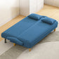 Contemporary Convertible Sofa Bed with Pillows for Living Room
