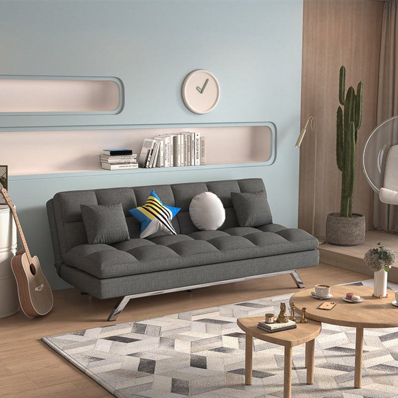 Moderne Cabrio -Sofa -Bett Haarnadel Beine Sitzgelegenheiten mit Kissen