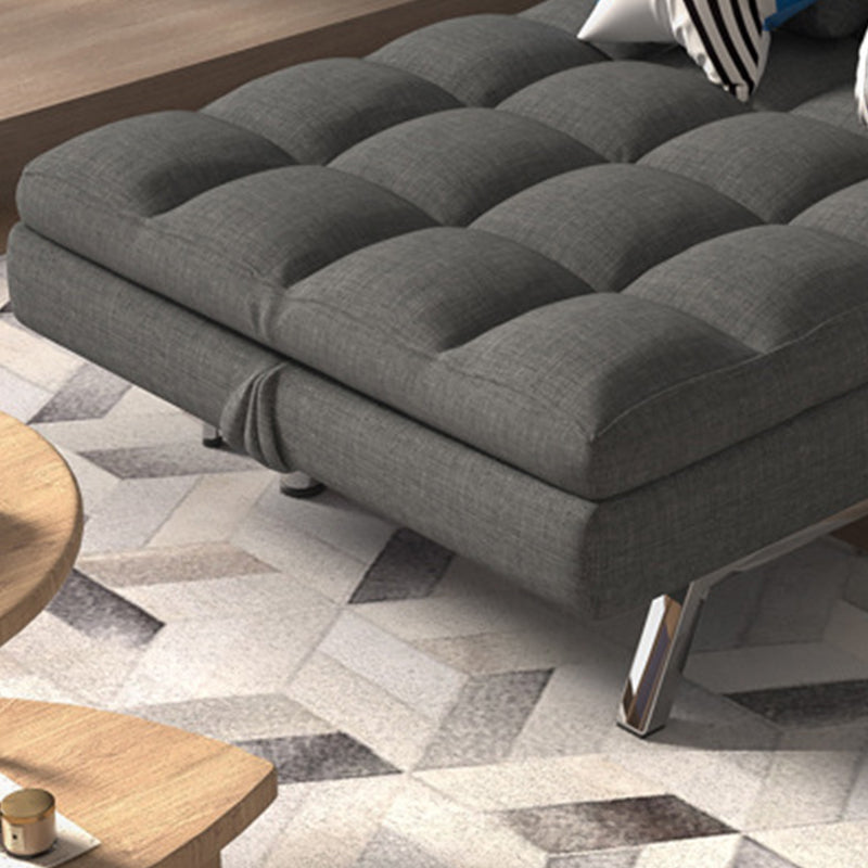 Moderne Cabrio -Sofa -Bett Haarnadel Beine Sitzgelegenheiten mit Kissen