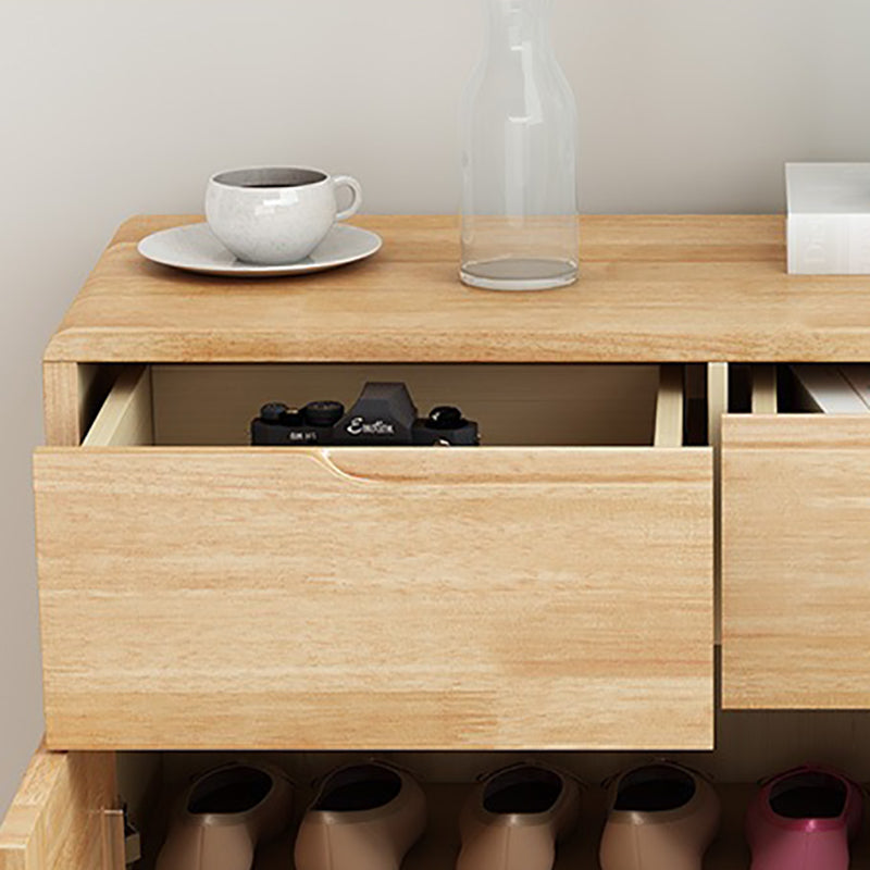 39.37" Tall Wood 2 - Door Accent Cabinet 2 - Drawer Storage Chest Clearhalo 'Cabinets & Chests' 'cabinets_chests' 'furn' 'furn_cabinets_chests' 'Furniture' 'Living Room Furniture' 6461620