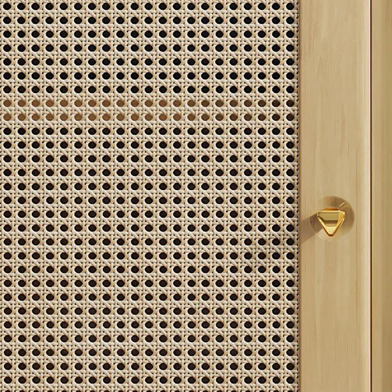 42.51" Tall 2 - Drawer Accent Cabinet Modern 3 - Door Cabinet Clearhalo 'Cabinets & Chests' 'cabinets_chests' 'furn' 'furn_cabinets_chests' 'Furniture' 'Living Room Furniture' 6461637