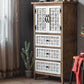 Industrial Rectangle Bar Pulls Accent Cabinet With Doors Cabinet Clearhalo 'Cabinets & Chests' 'cabinets_chests' 'furn' 'furn_cabinets_chests' 'Furniture' 'Living Room Furniture' 6461660