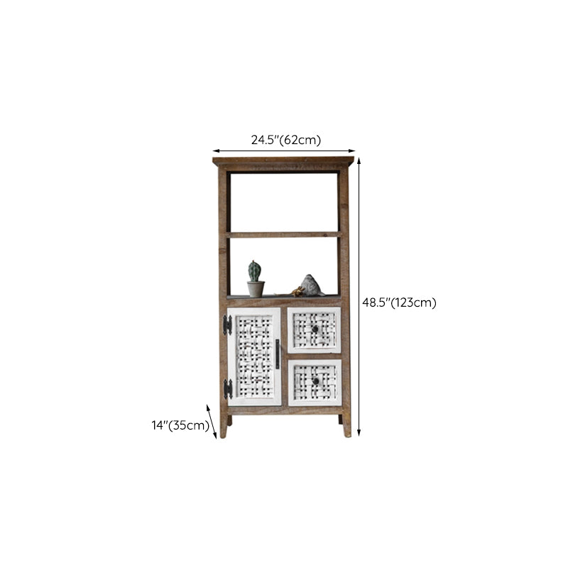 Industrial Rectangle Bar Pulls Accent Cabinet With Doors Cabinet Clearhalo 'Cabinets & Chests' 'cabinets_chests' 'furn' 'furn_cabinets_chests' 'Furniture' 'Living Room Furniture' 6461667