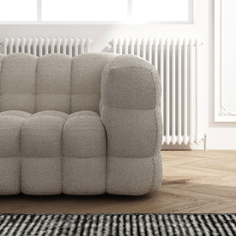 Solid Color Sofa Stationary Modern Square Arm Sofa for Living Room Clearhalo 'furn' 'furn_sofas' 'Furniture' 'Living Room Furniture' 'Sofa' 'sofas' 6461786