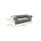 Modern Flared Arm Settee Stationary Solid Color Sofa for Living Room