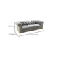 Modern Flared Arm Settee Stationary Solid Color Sofa for Living Room