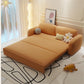 Contemporary Solid Color Sofa Bed Stain Resistant Sofa for Living Room