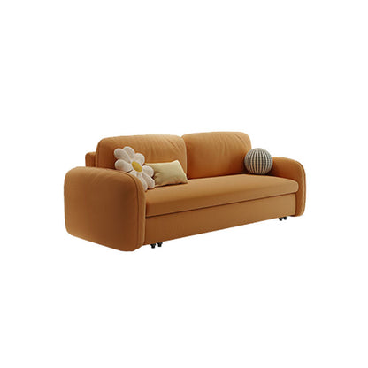 Zeitgenössisches Festfarbsofa Bettfleckfestesfestes Sofa für Wohnzimmer