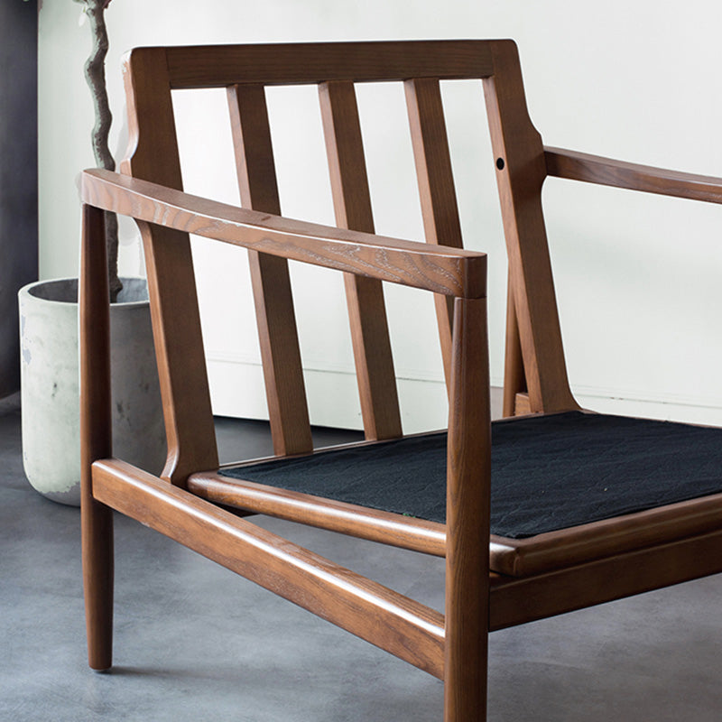 Contemporary Genuine Leather Accent Armchair Tufted Genuine Leather Arm Chair Clearhalo 'Accent Chairs' 'accent_chairs' 'Chairs & Seating' 'furn' 'furn_accent_chairs' 'Furniture' 'Living Room Furniture' 6462075