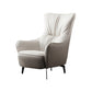 Contemporary Accent Armchair Faux Leather Barrel Accent Chair Clearhalo 'Accent Chairs' 'accent_chairs' 'Chairs & Seating' 'furn' 'furn_accent_chairs' 'Furniture' 'Living Room Furniture' 6462127