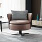 Modern Accent Armchair Contemporary Swivel Barrel Accent Chair Clearhalo 'Accent Chairs' 'accent_chairs' 'Chairs & Seating' 'furn' 'furn_accent_chairs' 'Furniture' 'Living Room Furniture' 6462169