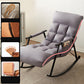 Waterproof Modern Style Single Rocker Chair Simple Chair for Living Room Black Light Gray Clearhalo 'Chairs & Seating' 'furn' 'furn_rocking_chairs' 'Furniture' 'Living Room Furniture' 'Rocking Chairs' 'rocking_chairs' 6462513