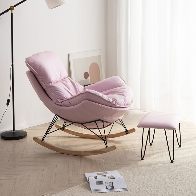 Style Single Home Rocker Chair Simple Deisure Chair pour chambre