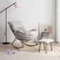 Style Single Home Rocker Chair Simple Deisure Chair pour chambre