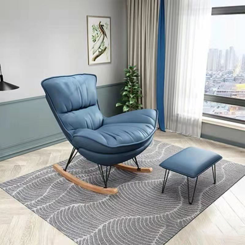 Style Single Home Rocker Chair Simple Deisure Chair pour chambre