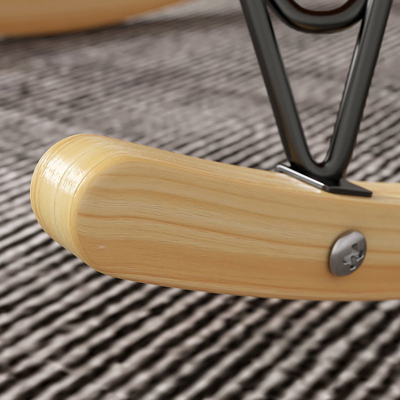 Style Single Home Rocker Chair Simple Deisure Chair pour chambre