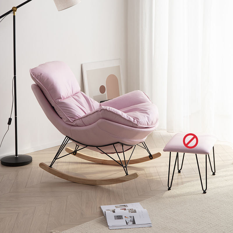 Style Single Home Rocker Chair Simple Deisure Chair pour chambre