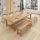 Rectangle Trestle Base Dining Table Modern Wood Table for Kitchen 70.9"L x 31.5"W x 29.5"H Without Chairs Clearhalo 'Dining Tables & Seating' 'Dining Tables' 'dining_table' 'furn' 'furn_dining_table' 'Furniture' 'Kitchen & Dining Furniture' 6463428