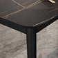 Rectangle 4 Legs Base Dining Table Modern Stone Table for Dining Room Clearhalo 'Dining Tables & Seating' 'Dining Tables' 'dining_table' 'furn' 'furn_dining_table' 'Furniture' 'Kitchen & Dining Furniture' 6463537
