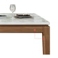 Mid-Century Rectangle Dining Table Stone Top Dining Table for Dining Room Clearhalo 'Dining Tables & Seating' 'Dining Tables' 'dining_table' 'furn' 'furn_dining_table' 'Furniture' 'Kitchen & Dining Furniture' 6463567