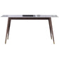 Rectangle Grey Dining Table Rubberwood Solid Wood Legs Dining Table Clearhalo 'Dining Tables & Seating' 'Dining Tables' 'dining_table' 'furn' 'furn_dining_table' 'Furniture' 'Kitchen & Dining Furniture' 6463598