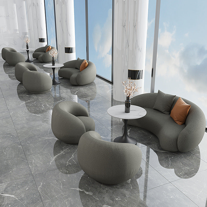 Modern Round Dining Table for Kitchen White Table with Metal Base Clearhalo 'Dining Tables & Seating' 'Dining Tables' 'dining_table' 'furn' 'furn_dining_table' 'Furniture' 'Kitchen & Dining Furniture' 6463752