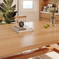 Natural Finish Pine Wood Dinette Table Traditional Luxury Rectangle Dining Table