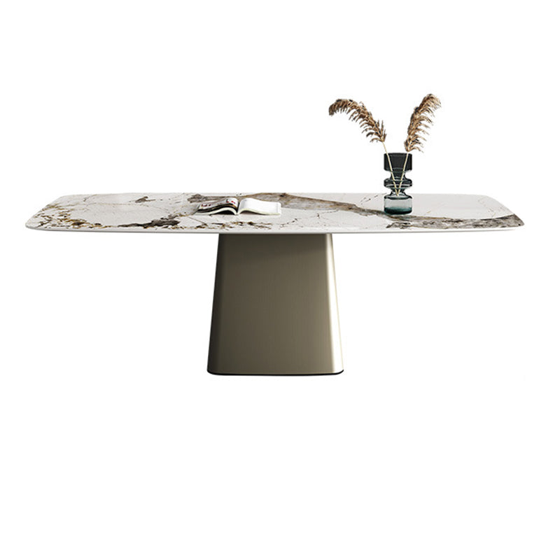 Glam Dinette Set for Dining Room 1/2/3/7 Pieces Glossy White Dining Table Set Clearhalo 'Dining Room Sets' 'Dining Tables & Seating' 'dining_room_set' 'furn' 'furn_dining_room_set' 'Furniture' 'Kitchen & Dining Furniture' 6464092