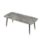 Scandinavian 1/2/5/7 Pieces Furniture Rectangle Stone Dining Table Set for Home