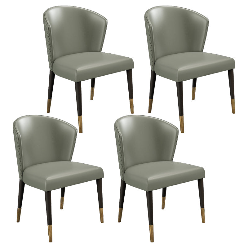 Modern 1/2/5/6/7 Pieces Dining Set Rectangle Stone Dining Table Set for Home 4 Green Chairs Clearhalo 'Dining Room Sets' 'Dining Tables & Seating' 'dining_room_set' 'furn' 'furn_dining_room_set' 'Furniture' 'Kitchen & Dining Furniture' 6464124