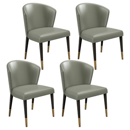 Modern 1/2/5/6/7 Pieces Dining Set Rectangle Stone Dining Table Set for Home 4 Green Chairs Clearhalo 'Dining Room Sets' 'Dining Tables & Seating' 'dining_room_set' 'furn' 'furn_dining_room_set' 'Furniture' 'Kitchen & Dining Furniture' 6464124