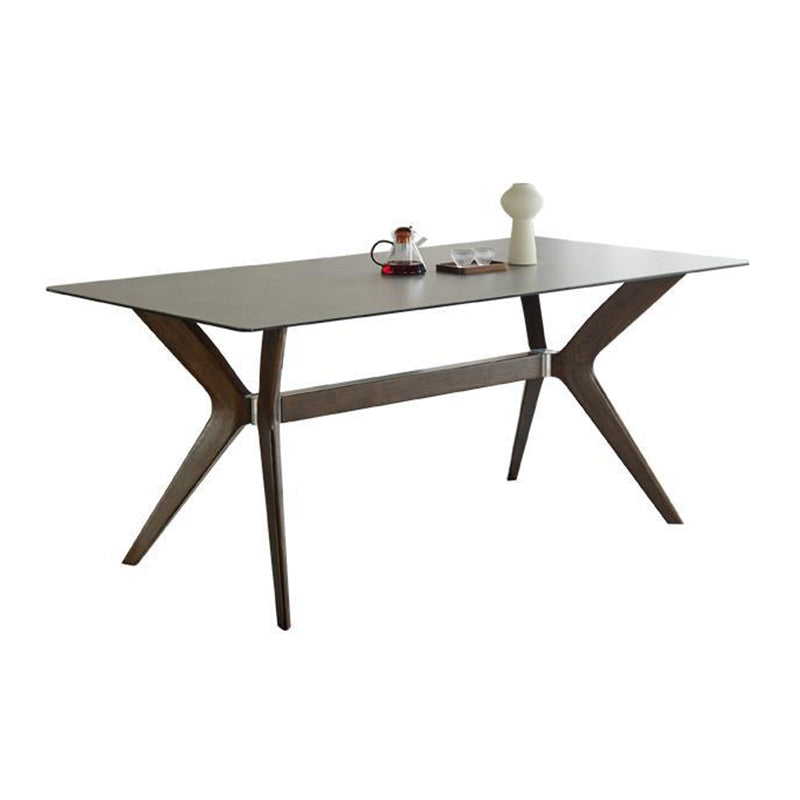 Minimalist 1/4/5/7 Pieces Furniture Stone Rectangle Dining Chairs Set in Gray Clearhalo 'Dining Room Sets' 'Dining Tables & Seating' 'dining_room_set' 'furn' 'furn_dining_room_set' 'Furniture' 'Kitchen & Dining Furniture' 6464142