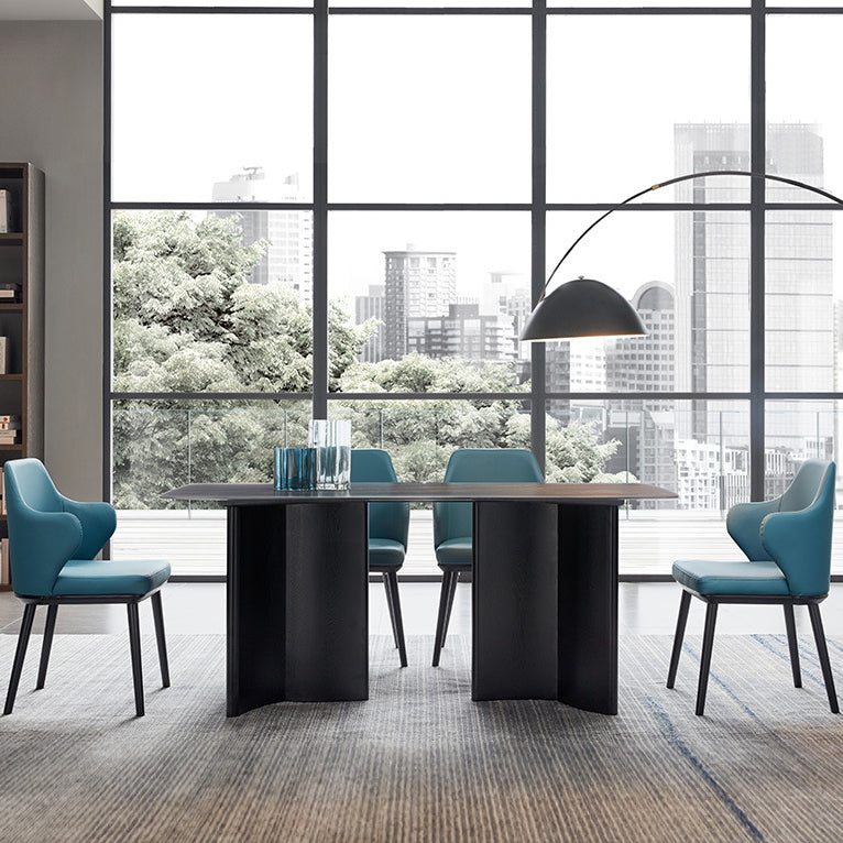 1/2/2/5/7 Pièces meubles Recchettes de restauration Recangle RECTANGE Ensemble en blanc