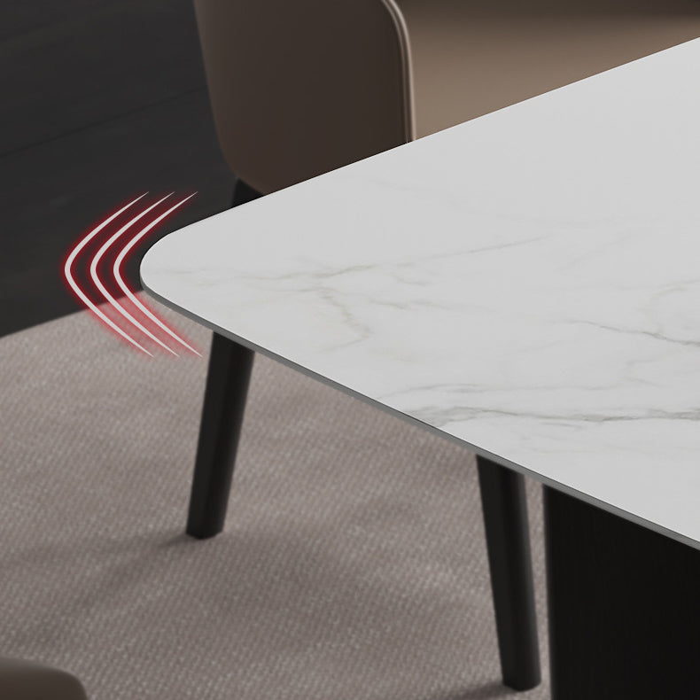 1/2/2/5/7 Pièces meubles Recchettes de restauration Recangle RECTANGE Ensemble en blanc