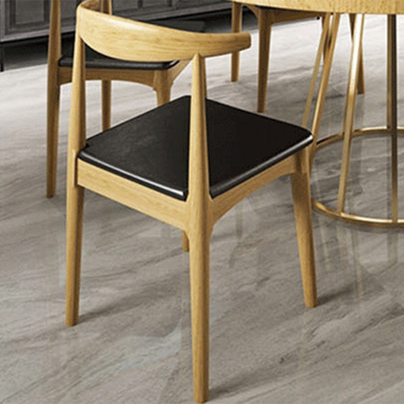 Contemporaneo 1/2/5/7 pezzi mobili rotondi tavolo da pranzo in legno massiccio impostata in marrone