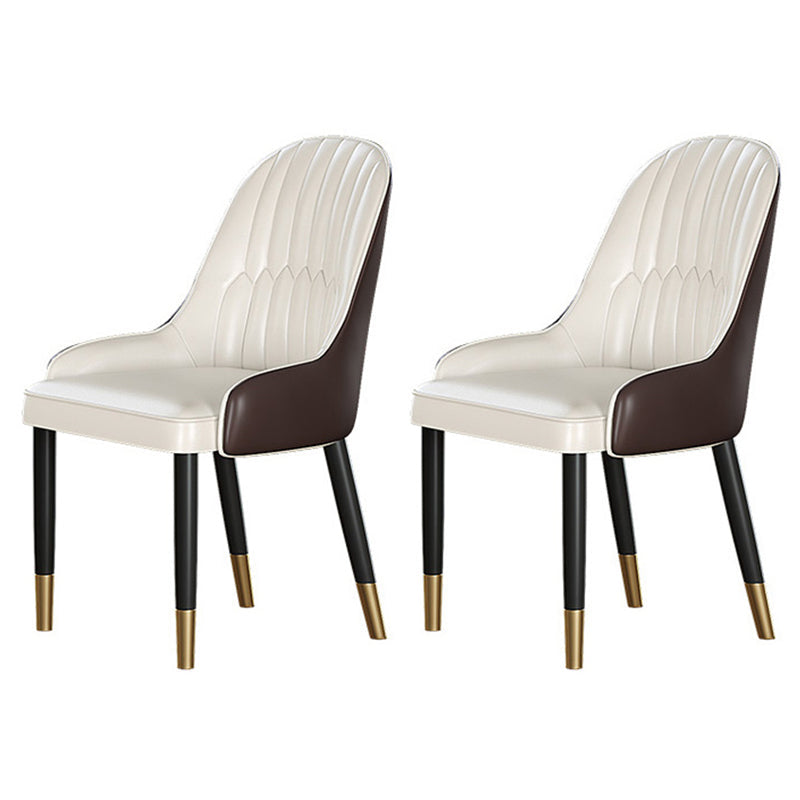 Contemporary 1/2/5 Pieces Furniture Faux Marble Rectangle Dining Chairs Set for Home