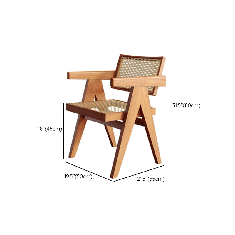 Solid Wood Dining Table Set with Acrylic Base 1/2/4/5 Pieces Dinette Set for Kitchen Clearhalo 'Dining Room Sets' 'Dining Tables & Seating' 'dining_room_set' 'furn' 'furn_dining_room_set' 'Furniture' 'Kitchen & Dining Furniture' 6464338