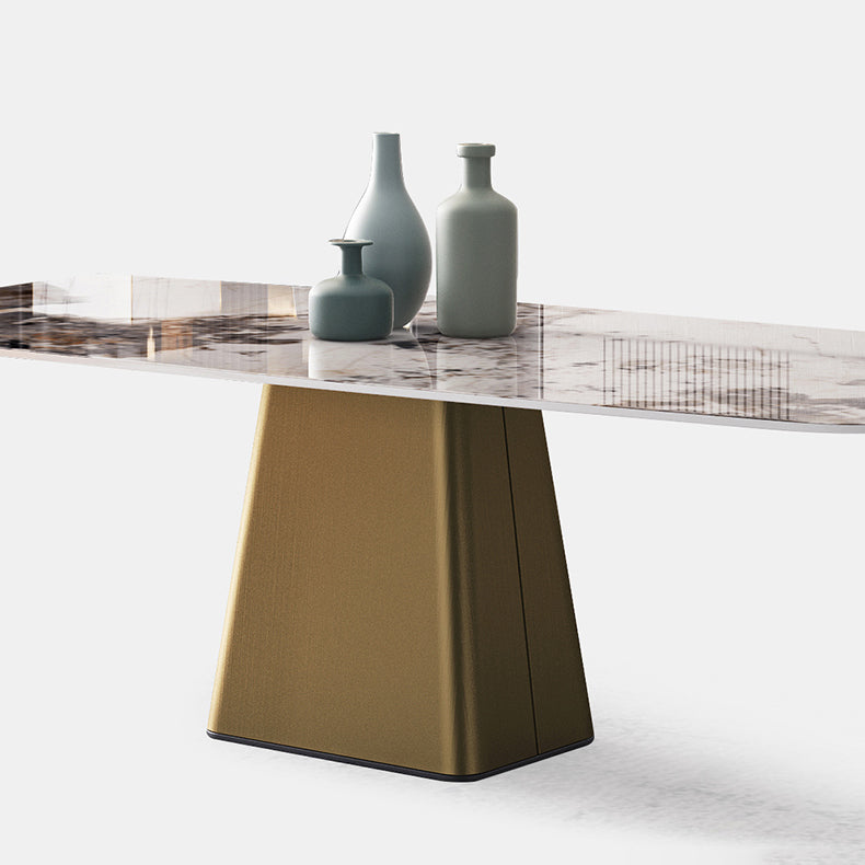 Glam Dinette Set for Dining Room 1/4/5 Pieces Glossy White Dining Table Set Clearhalo 'Dining Room Sets' 'Dining Tables & Seating' 'dining_room_set' 'furn' 'furn_dining_room_set' 'Furniture' 'Kitchen & Dining Furniture' 6464421